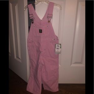 Little girls John Deere overalls